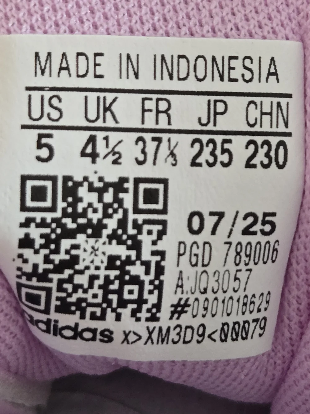 Adidas Breaknet Sleek Shoes Kids Size 5 Lilac Purple Gum JQ3057